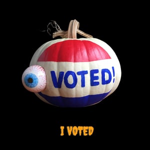 I_Voted_Pumpkin_Decoration
